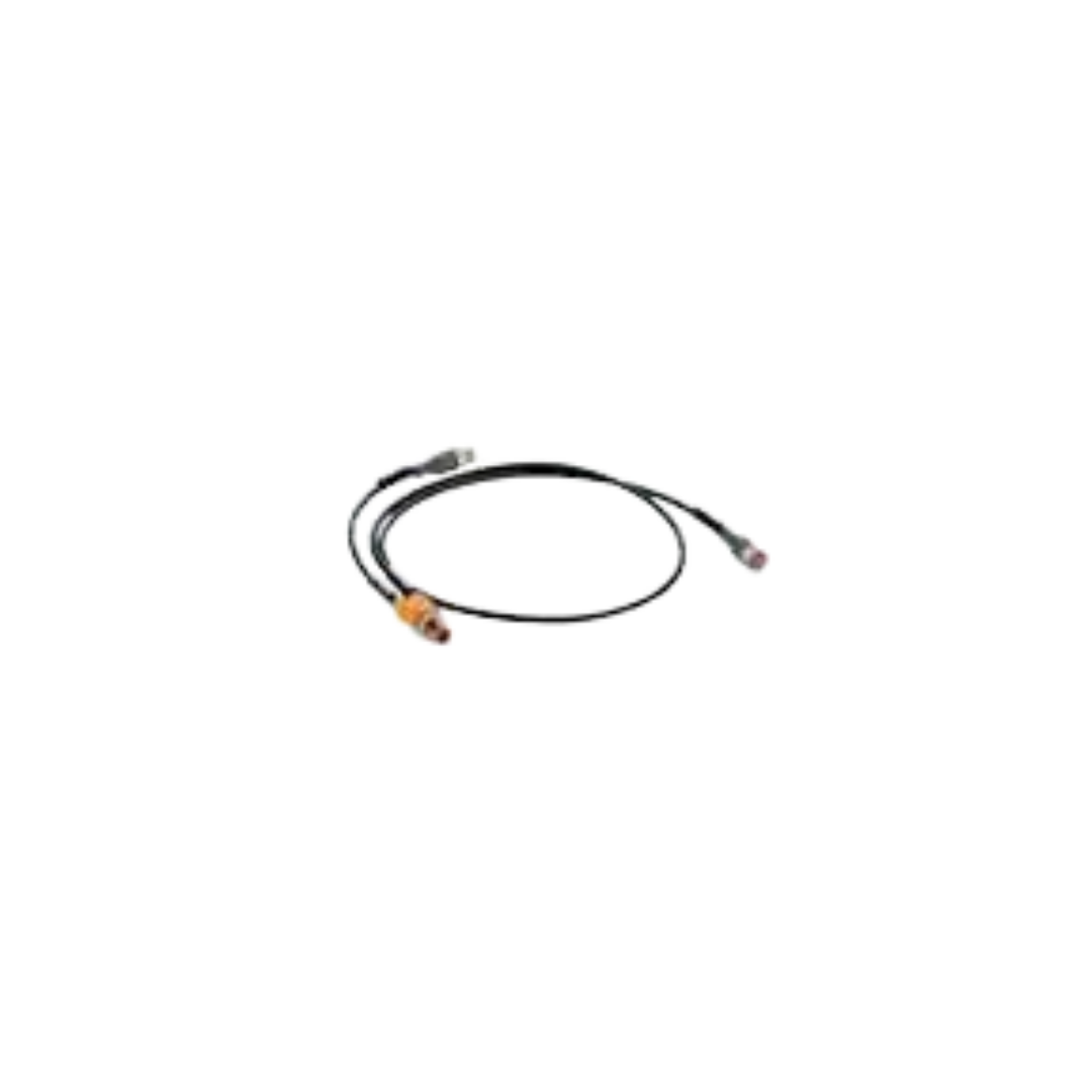 M12 Y-Splitter Male to One M12 Male and One M12 Female Connector
